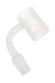 Gear - $24.99 - 14.5 mm Male Frosted Flat-Top Quartz Banger with Design