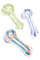 Gear - $7.50 - 2.5" Small Striped Glass Spoon Pipe | Various Colors