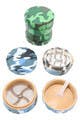 Gear - $17.99 - 1.75" 4-Part Plastic & Metal Camo Grinder | Various Colors