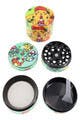 Gear - $19.99 - 1.5–2.5" Colorful 4-Part Design Zinc Alloy Metal Grinder | Various Designs