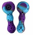 Gear - $4.99 - 4.25" Silicone Honeycomb Spoon w/ Glass Bowl & Poker