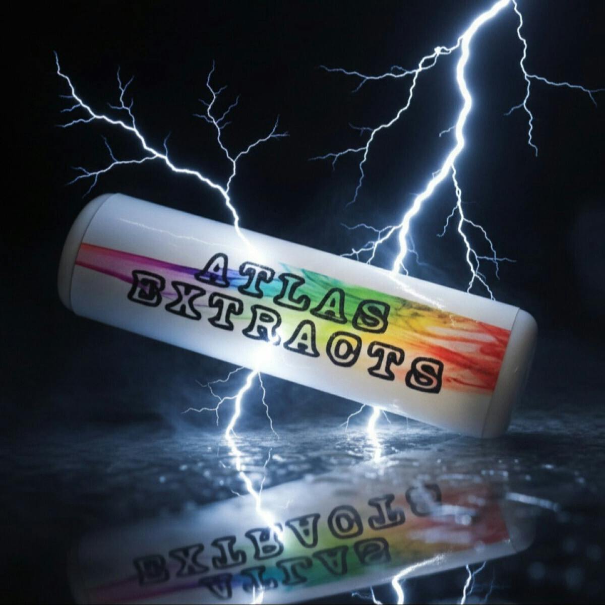 Disposable Cartridge - Peach Rings .25g by Atlas Extracts 90.54% - Hybrid - 4690