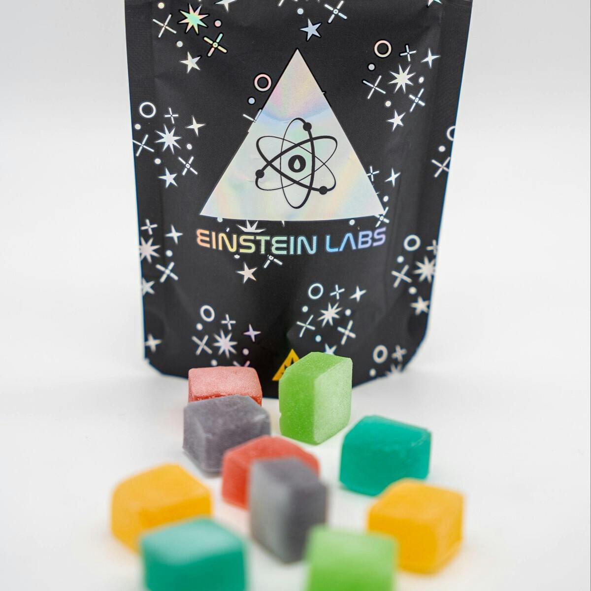 Edible - Gummies - Juicy Strawberry Gravity Gummies 100mg by Einstein - Sativa - 7809
