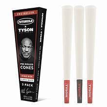 Gear - $2.99 Futurola x Tyson King Size Cones | 3pk