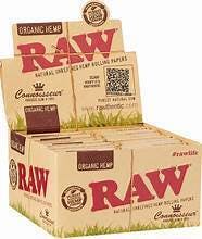 Gear - $7.99 RAW King Size Connoisseur Rolling Papers + Tips + Tray