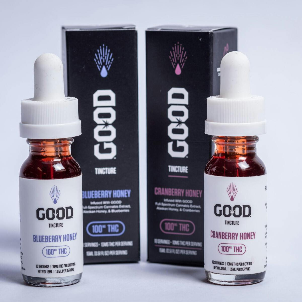 Edible - Tincture - Cranberry Honey 10:1 100mg by GOOD - Hybrid - 5089