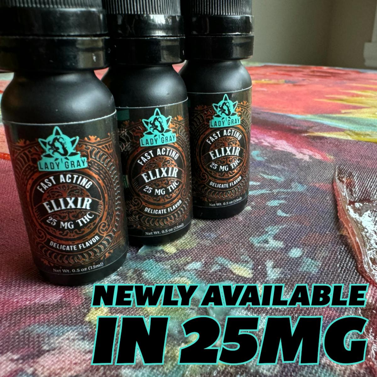 Edible - Elixir Fast Acting Drink Mixer 25mg by Lady Gray - Hybrid - 4400