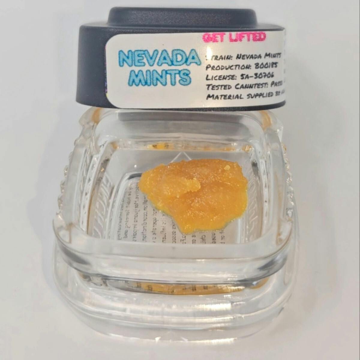 Concentrate - Lifted Resin Sugar Sauce - Nevada Mints 1g by Atlas Extracts 75.89% - Terps 5.94% -...
