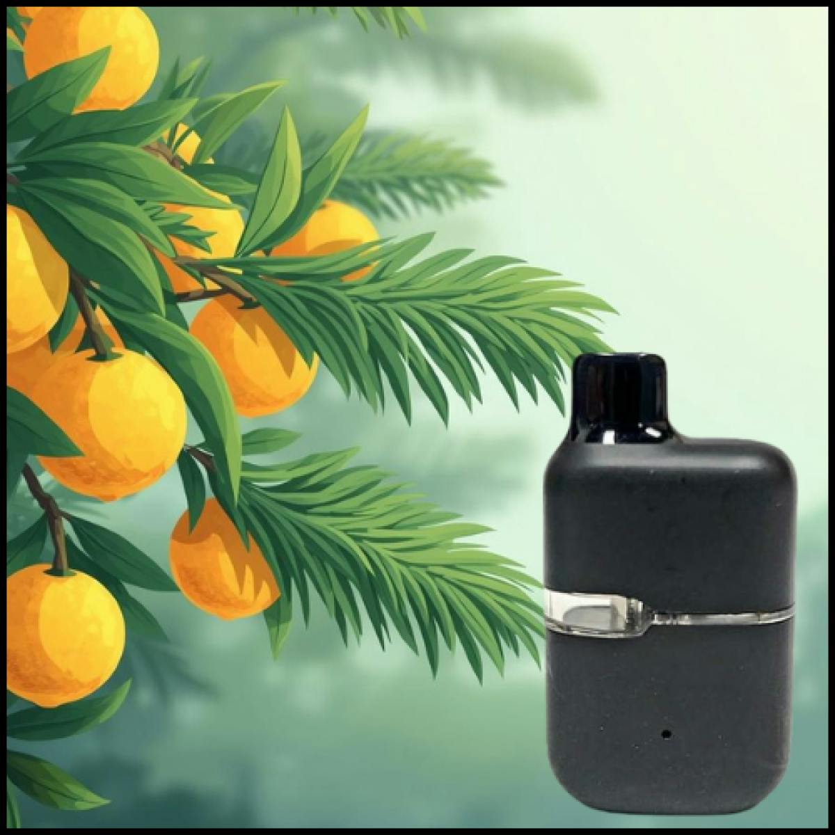 Disposable Cartridge - Citrus Pine .5g by Naked 80.57% - Terps 3.65% - Hybrid - 0780
