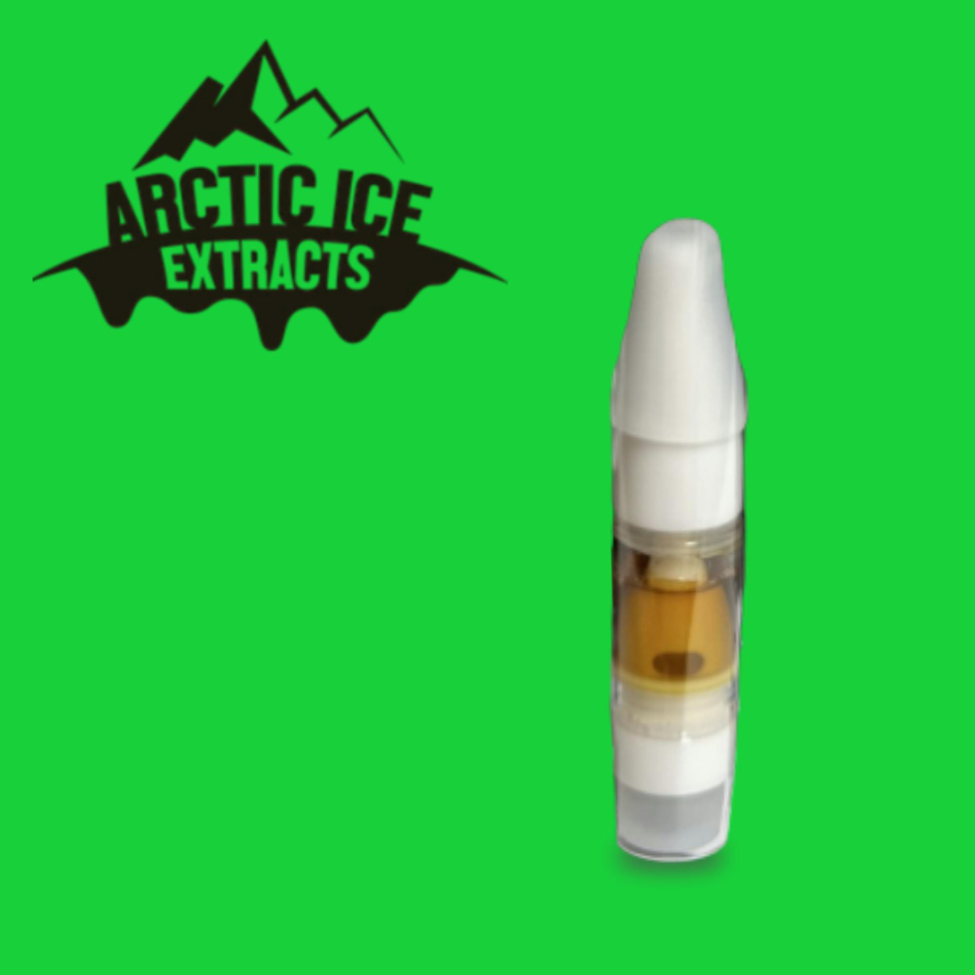 Cartridge - Live Rosin - Gravity Glue .5g by Arctic Ice 75.22% - Terps 8.98% - Hybrid - 4917