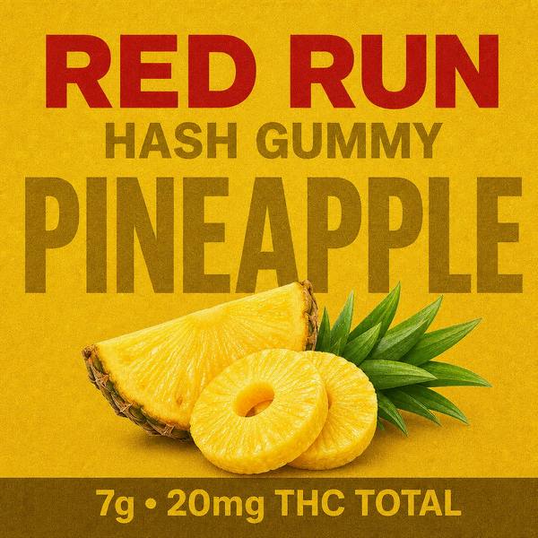 Edible - Gummies - Lemon by Red Run 20mg - Hybrid - 8104