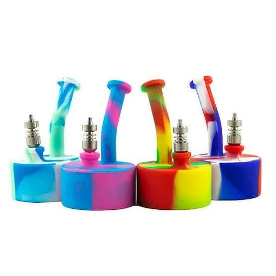 Gear - $29.99 - 5" Mini Silicone Rig w/ Metal Nail