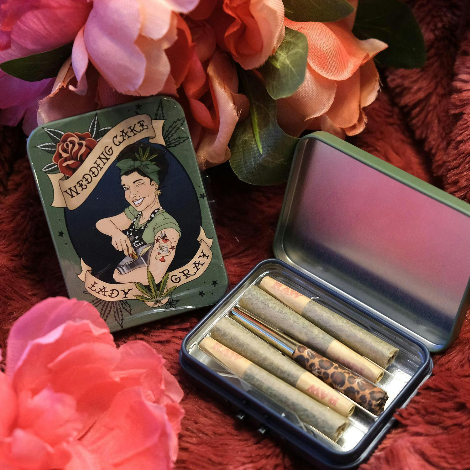 Pre-Roll Pack - Kief Kissed - Watermelon Wonder (.5g) 5pk 2.5g by Lady Gray 23% - Terps 2.8% - Hy...