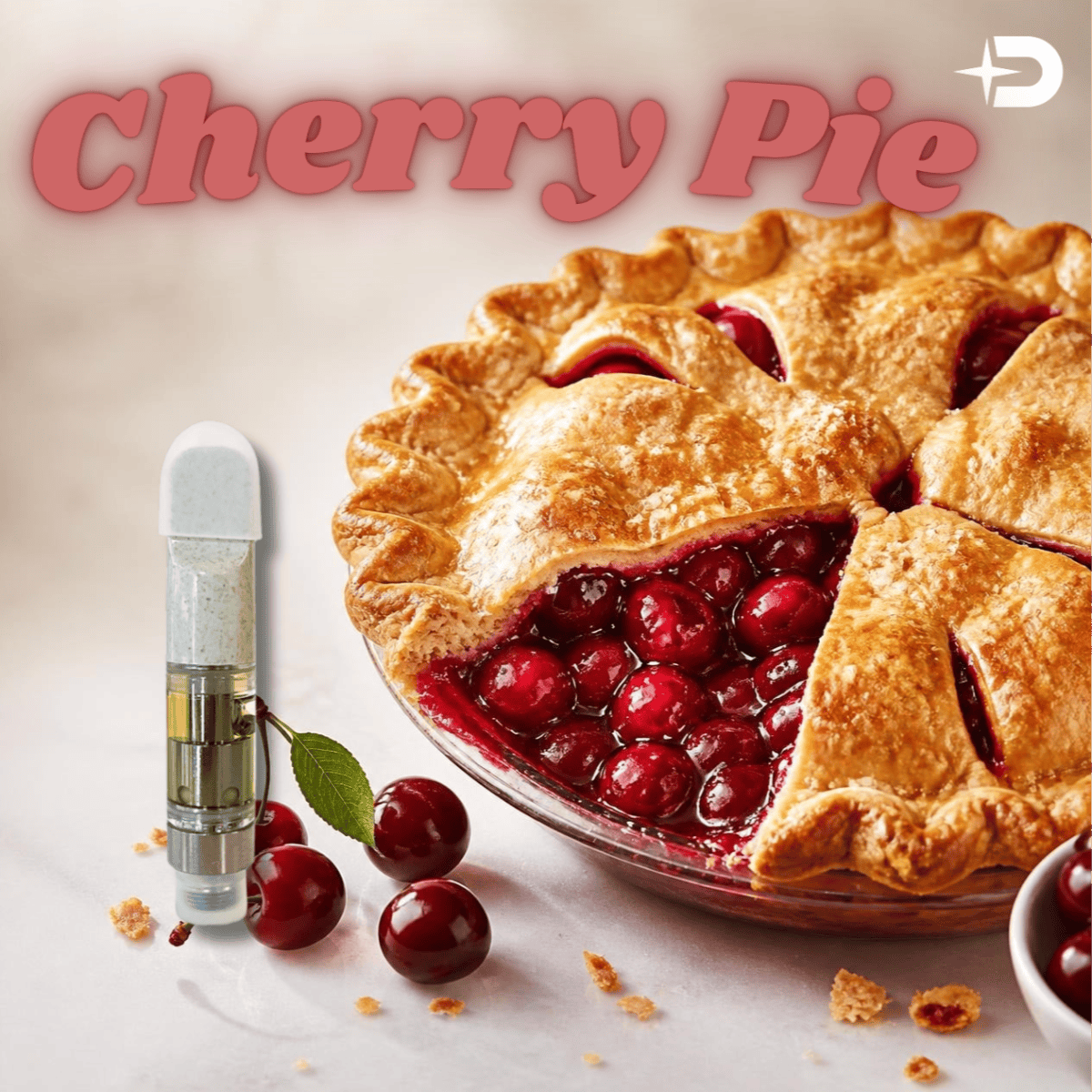 Cartridge - Cherry Pie .5g by Dank Star 84.73% - Terps 3.27% - Hybrid - 4283