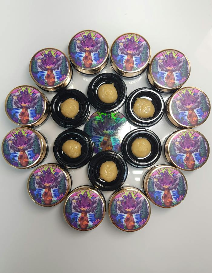 Concentrate - Live Rosin - Wildberry Fumez 2g by Polychrome Grass 68.94% -Terps 8.01% - Hybrid - ...