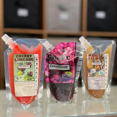 Edible - Drink - Dank Drank Raspberry Tea 100mg by GoodSinse Extracts - Hybrid - 9808