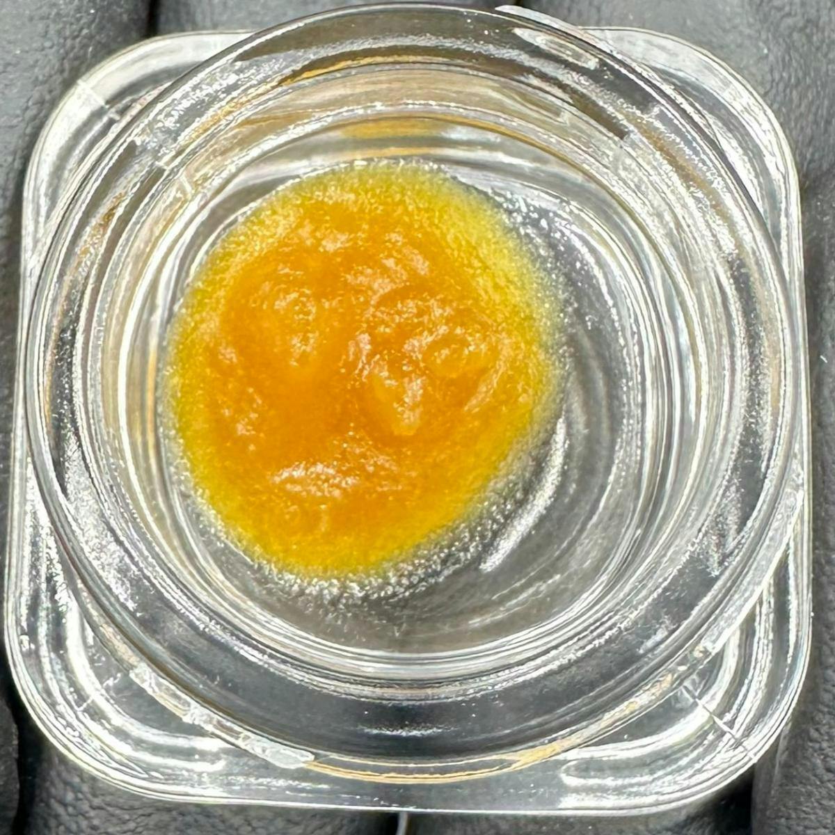 Concentrate - Resin - GMO 1g by Herbal Dreams 69.12% - Terps 9.86% - I/H - 3434