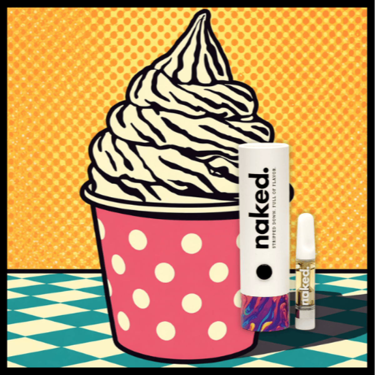 Cartridge - Whipped Cream .5g by Naked 84.50% - Hybrid - 4667