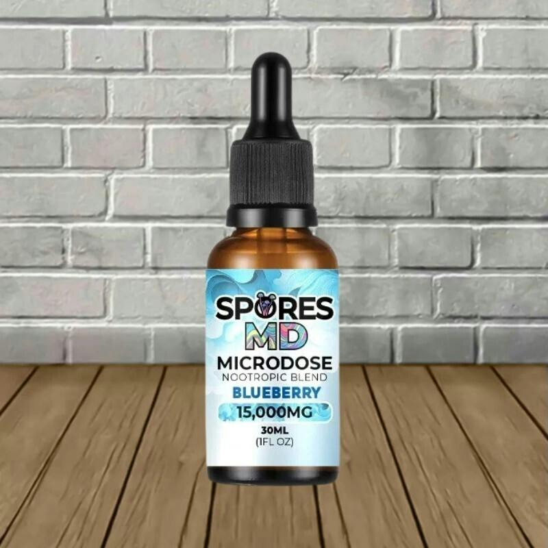 Mushrooms - $49.99 | Spores MD Magic Mushrooms Tincture 15000mg | Various Flavors