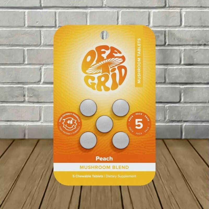 Mushroom - $22.99 Off Grid Mushroom Tablets 5pk | Various Flavors