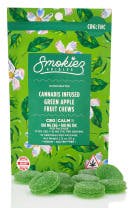 Green Apple THC:CBG 1:1 Gummies | 100mg | 10ct | 10mg/ea by Smokiez Edibles