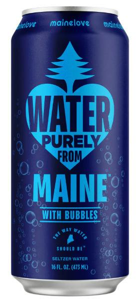 MaineLove Sparkling Water 16oz. at Brothers Cannabis - Bath