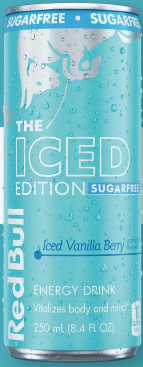 Red Bull Iced Vanilla Berry SF at Brothers Cannabis - Bath