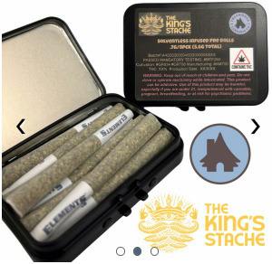 King Tree Savory Sorbet .7g/8pk Infused Preroll