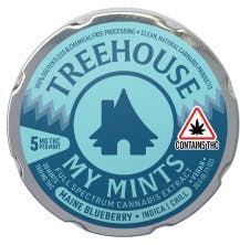 TreeHouse Blueberry Indica Mints
