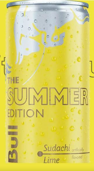 Red Bull Summer Seasonal Sudachi Lime at Brothers Cannabis - Bath