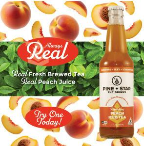 Pine and Star PeachTea
