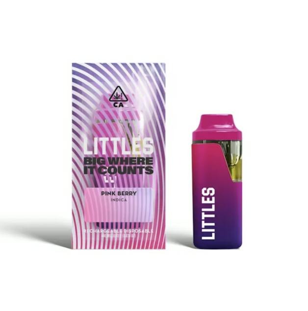 Littles | Pink Berry | Vape Live Resin Disposable | 1g
