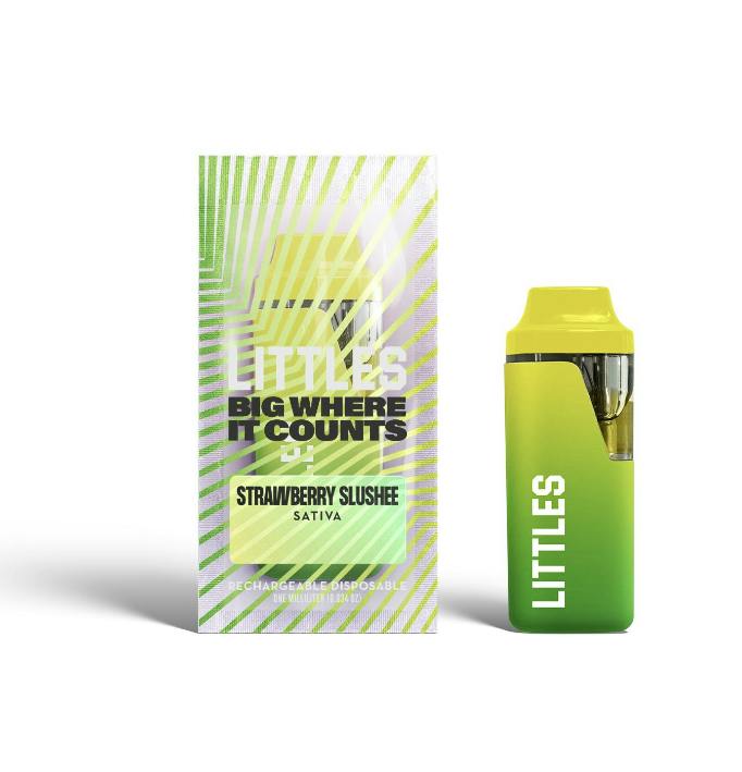 Littles | Strawberry Slushie | Vape Live Resin Disposable | 1g