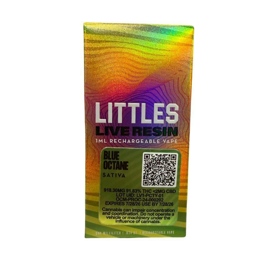 Littles | Blue Octane | Vape Live Resin Disposable | 1g