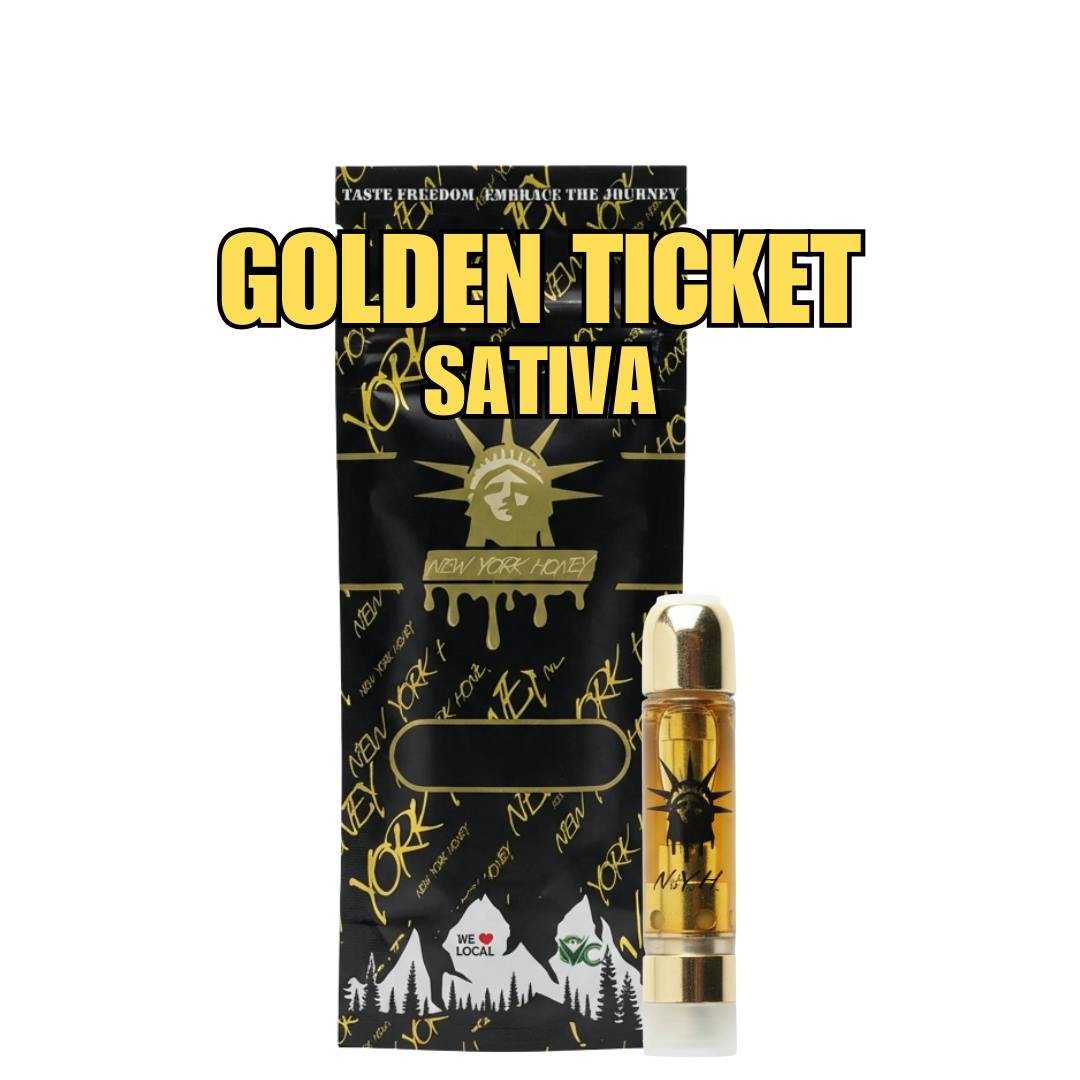 New York Honey | Golden Ticket | 510 Cart | 1g