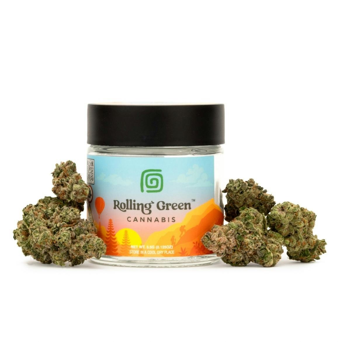 Rolling Green | Purple Nasty | Flower | 3.5g