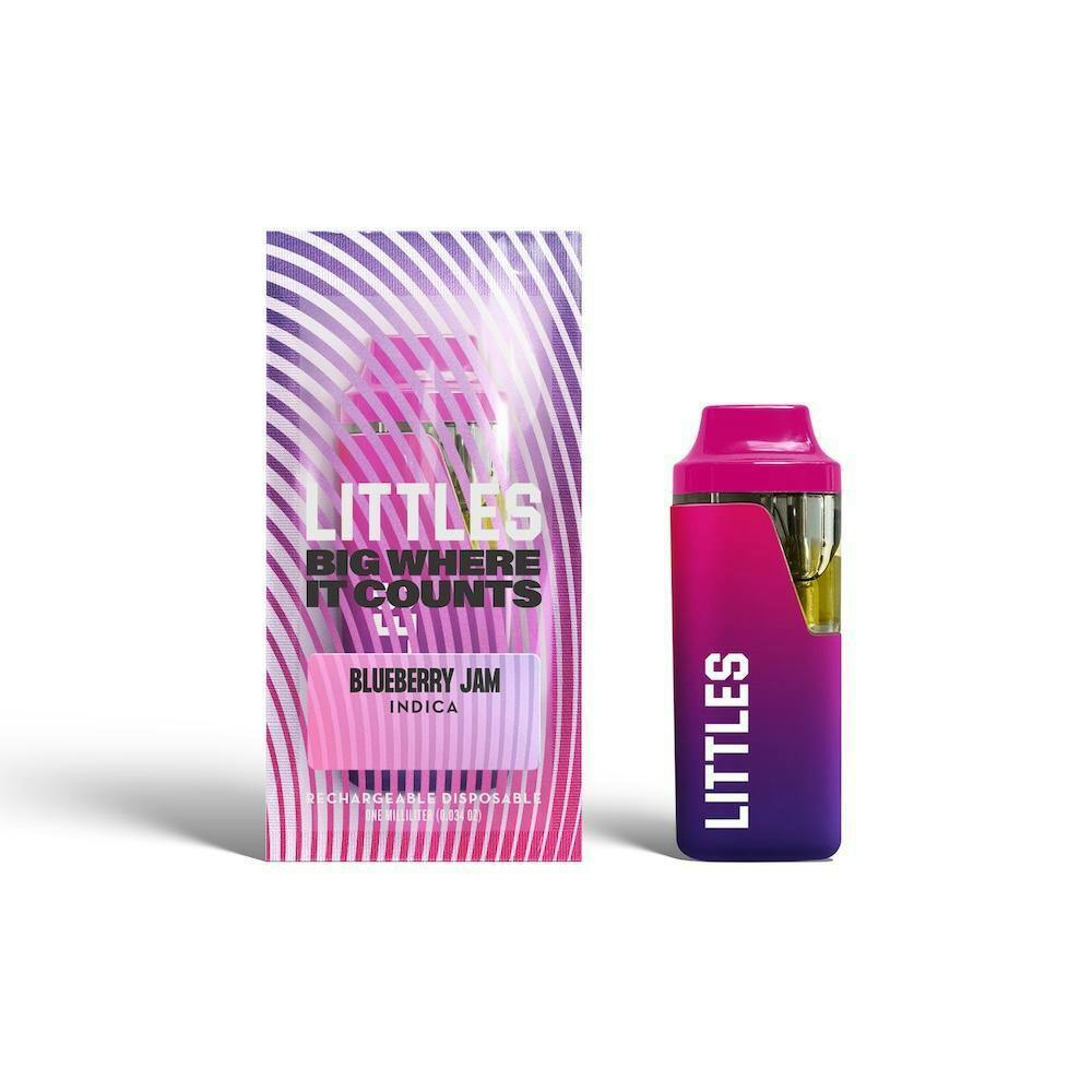 Littles | Blueberry Jam | Vape Live Resin Disposable | 1g