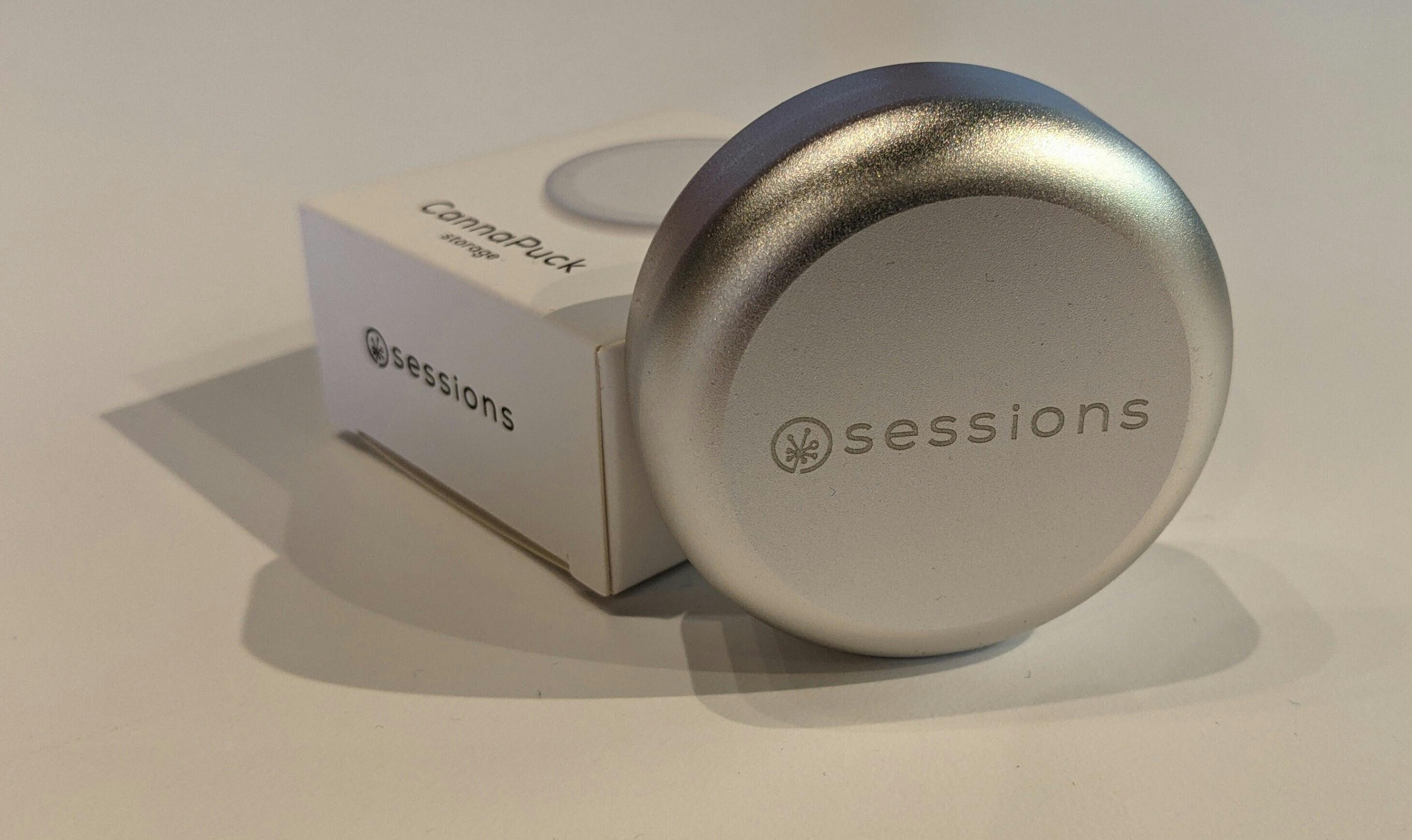 Cannapuck Storage - Silver
