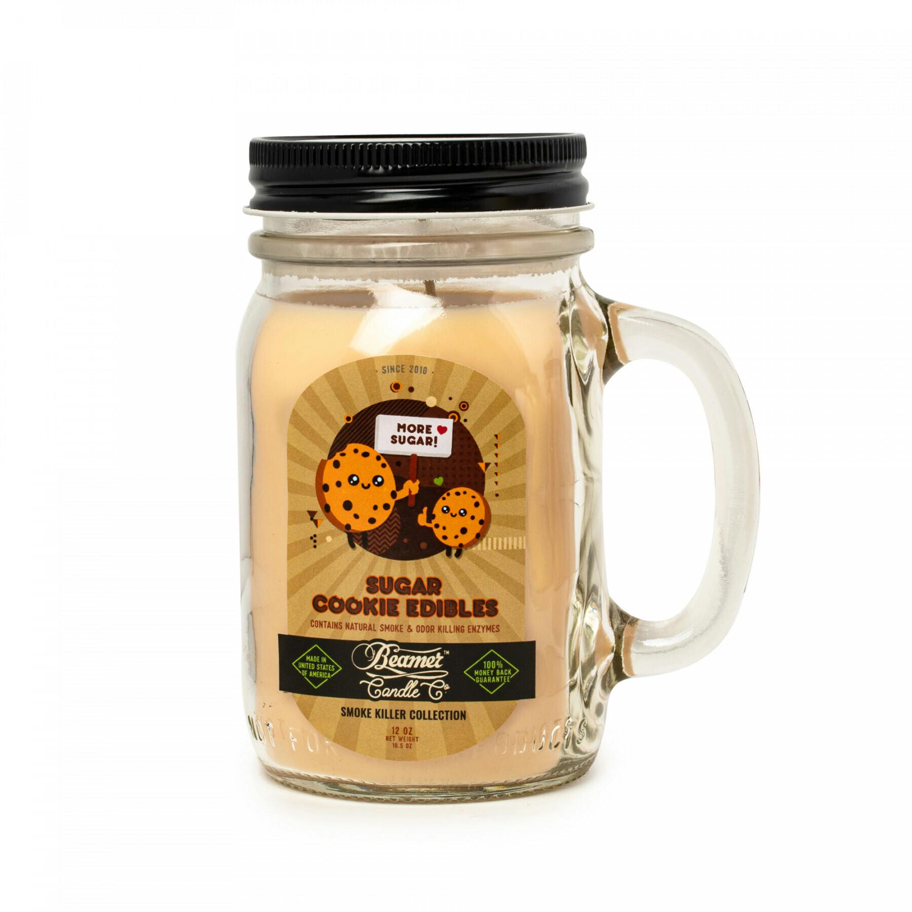 Beamer Candles - Smoke Killer Collection - 12oz - Sugar Cookie Edibles