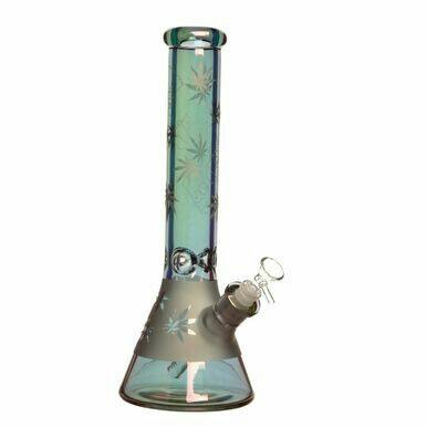 Bong - Leafy Scene Chrome - 14"