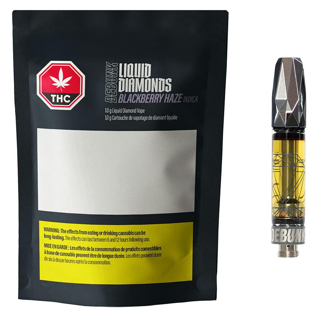 Blackberry Haze Liquid Diamonds 510 Vape - 1g