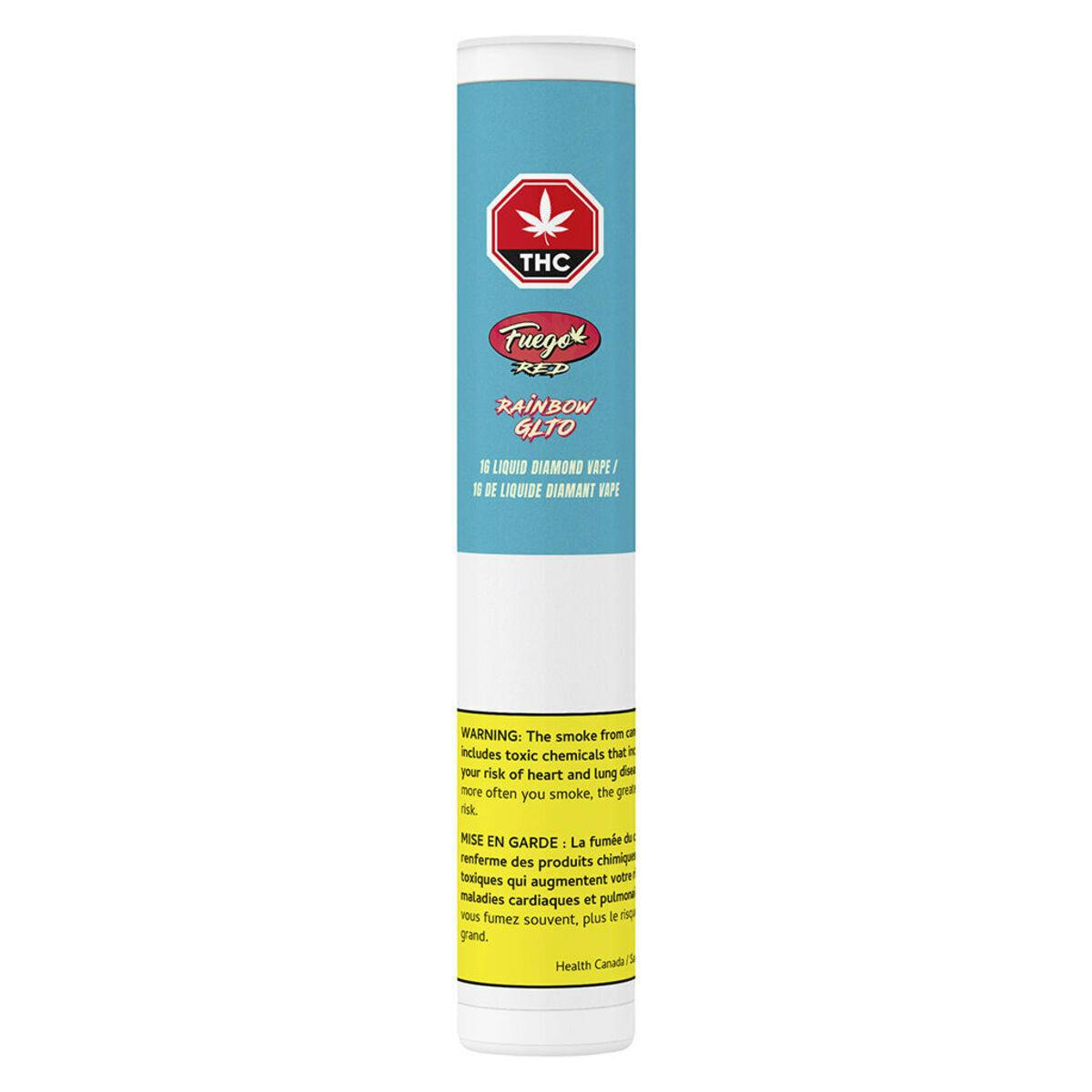 Rainbow GLTO Liquid Diamond 510 Thread Cartridge - 1g