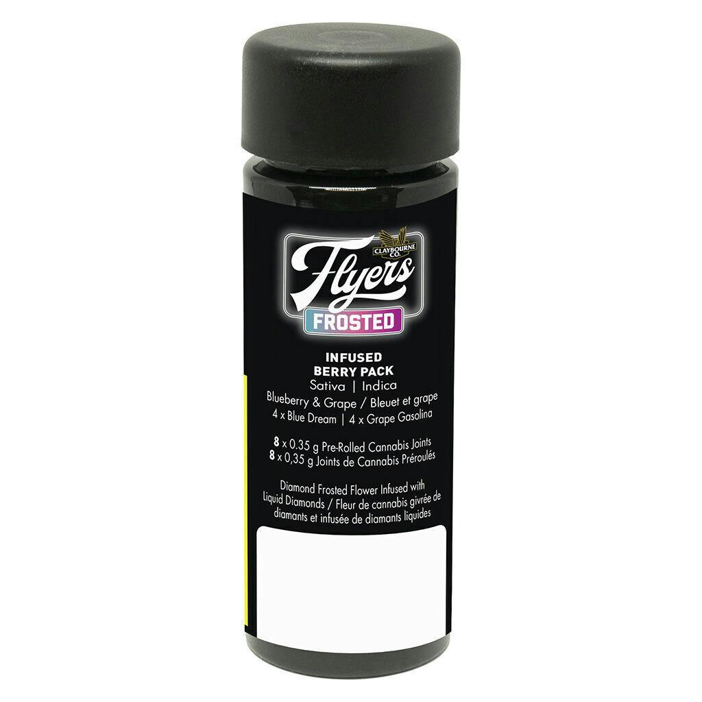 Flyers Frosted Infused Berry Pack Pre-Rolls - 8x0.35g