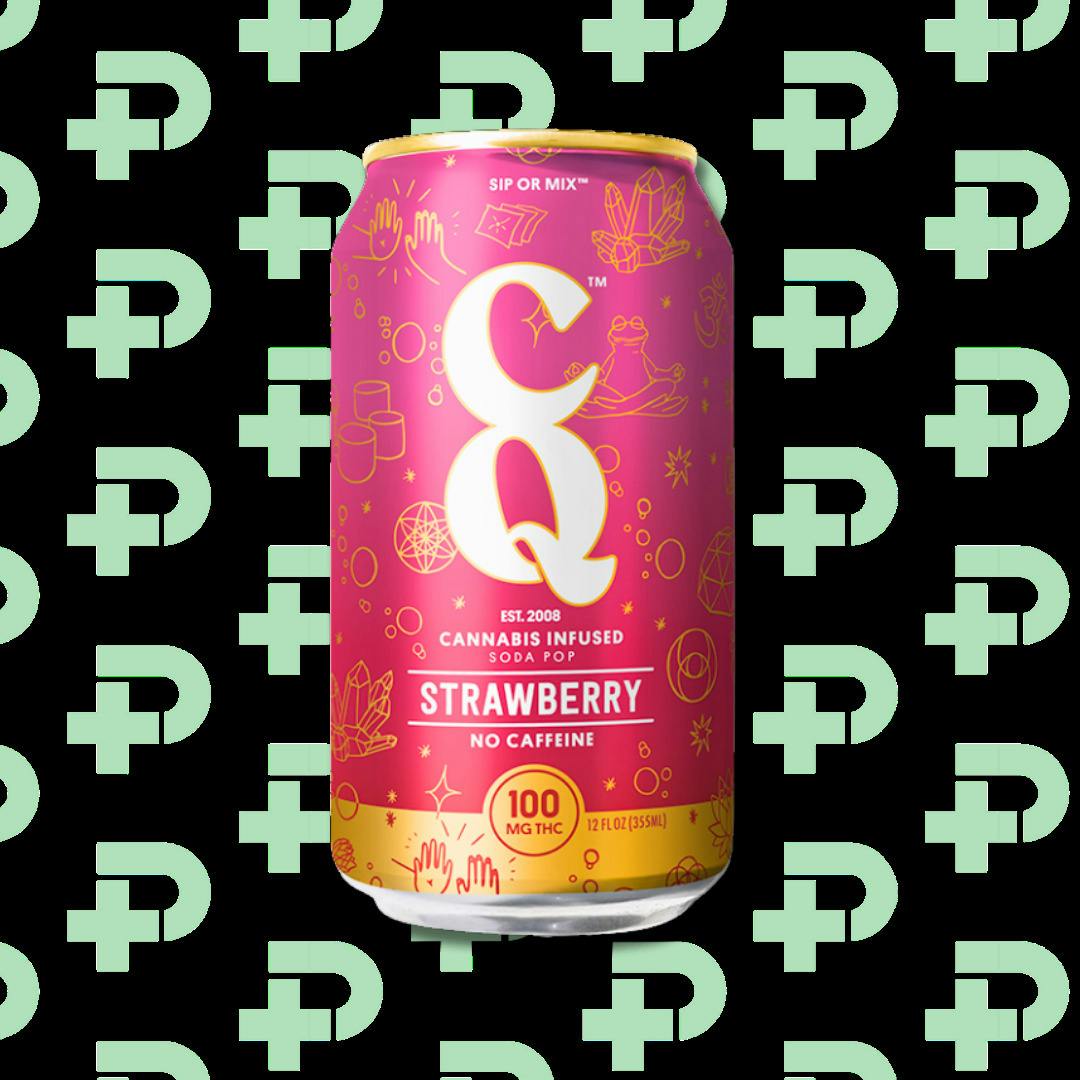 CQ Soda 100mg - Strawberry