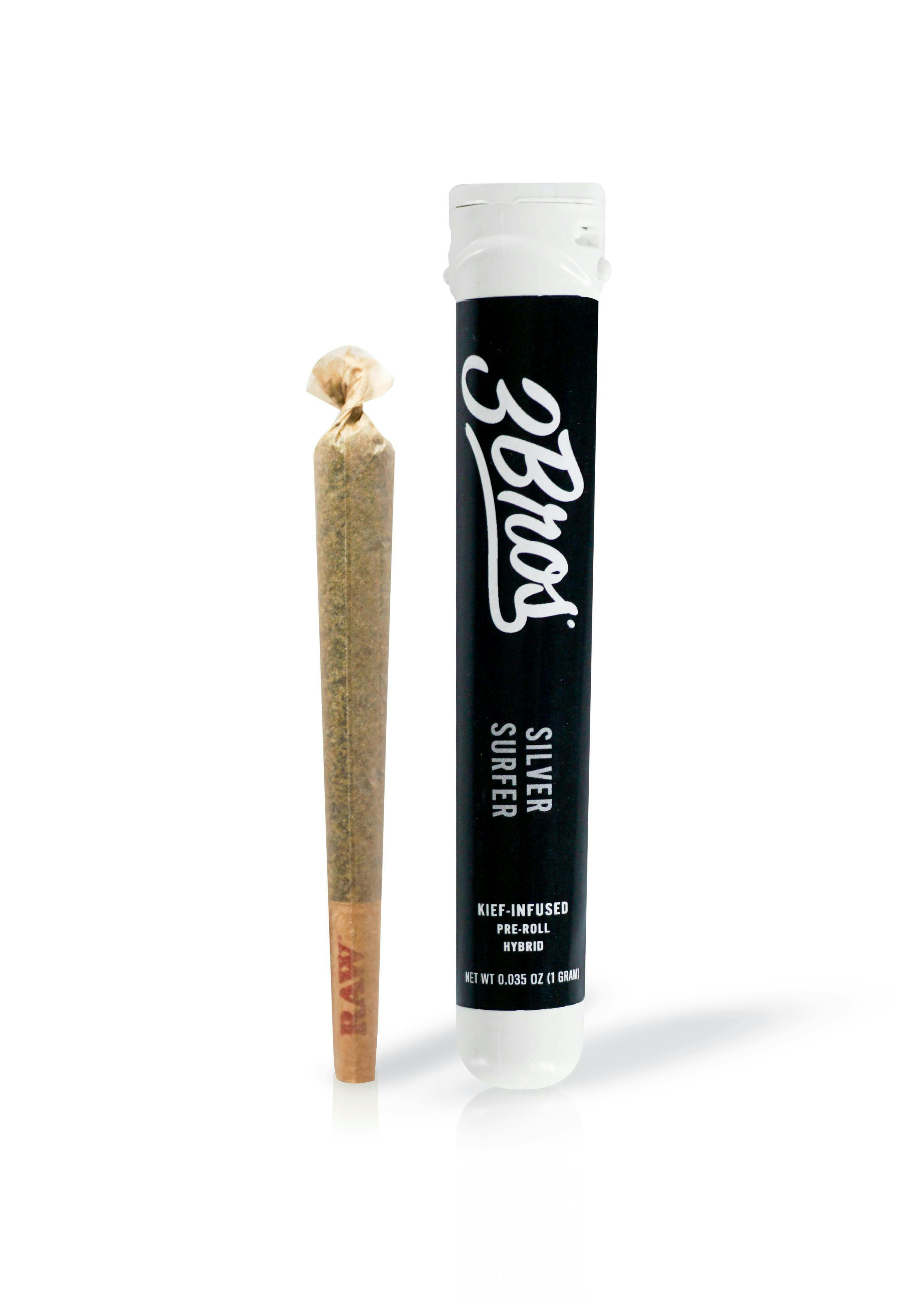 3 Bros | Pre-Roll | 1g | Silver Surfer | Hybrid at TRD Dispensary & Delivery (The Real Dope Boyz)