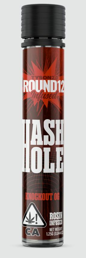 Tyson2.0 - Knock Out OG - Perm Peaches - Rosin Hash Hole 1.25g