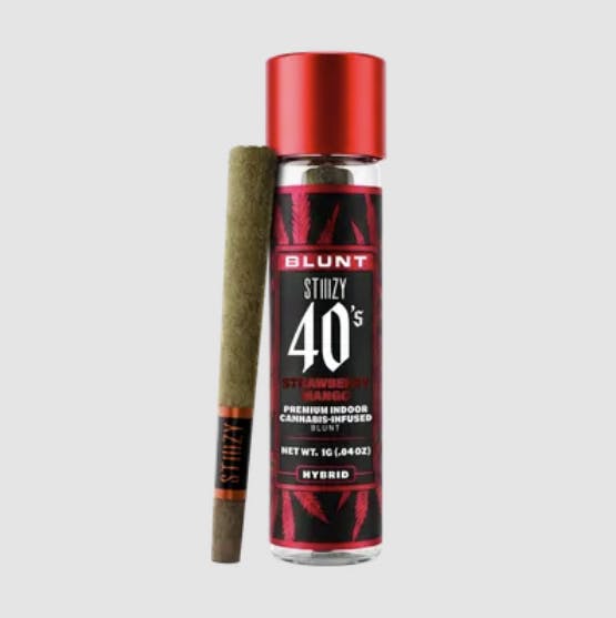 STIIIZY - Infused 40's Strawberry Cough Blunt - 1g