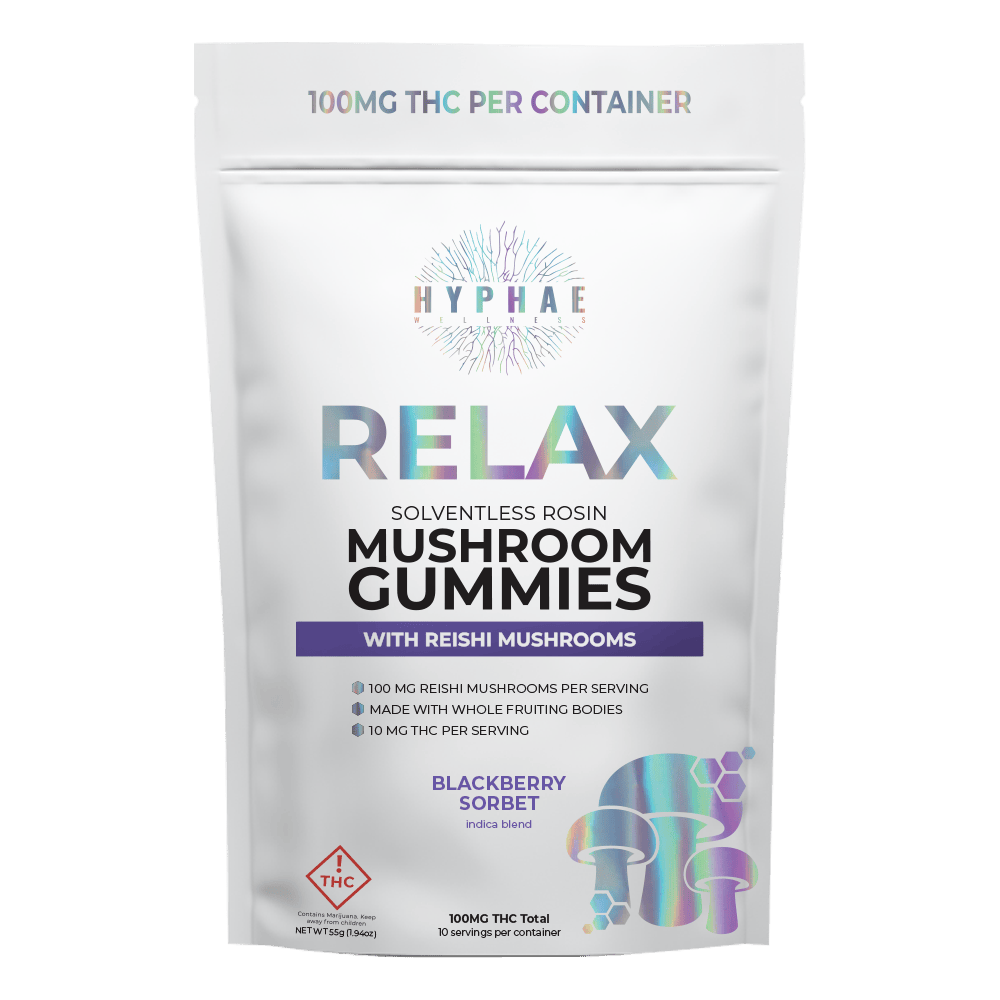 HYPHAE - RELAX REISHI - ROSIN GUMMIES - 100MG