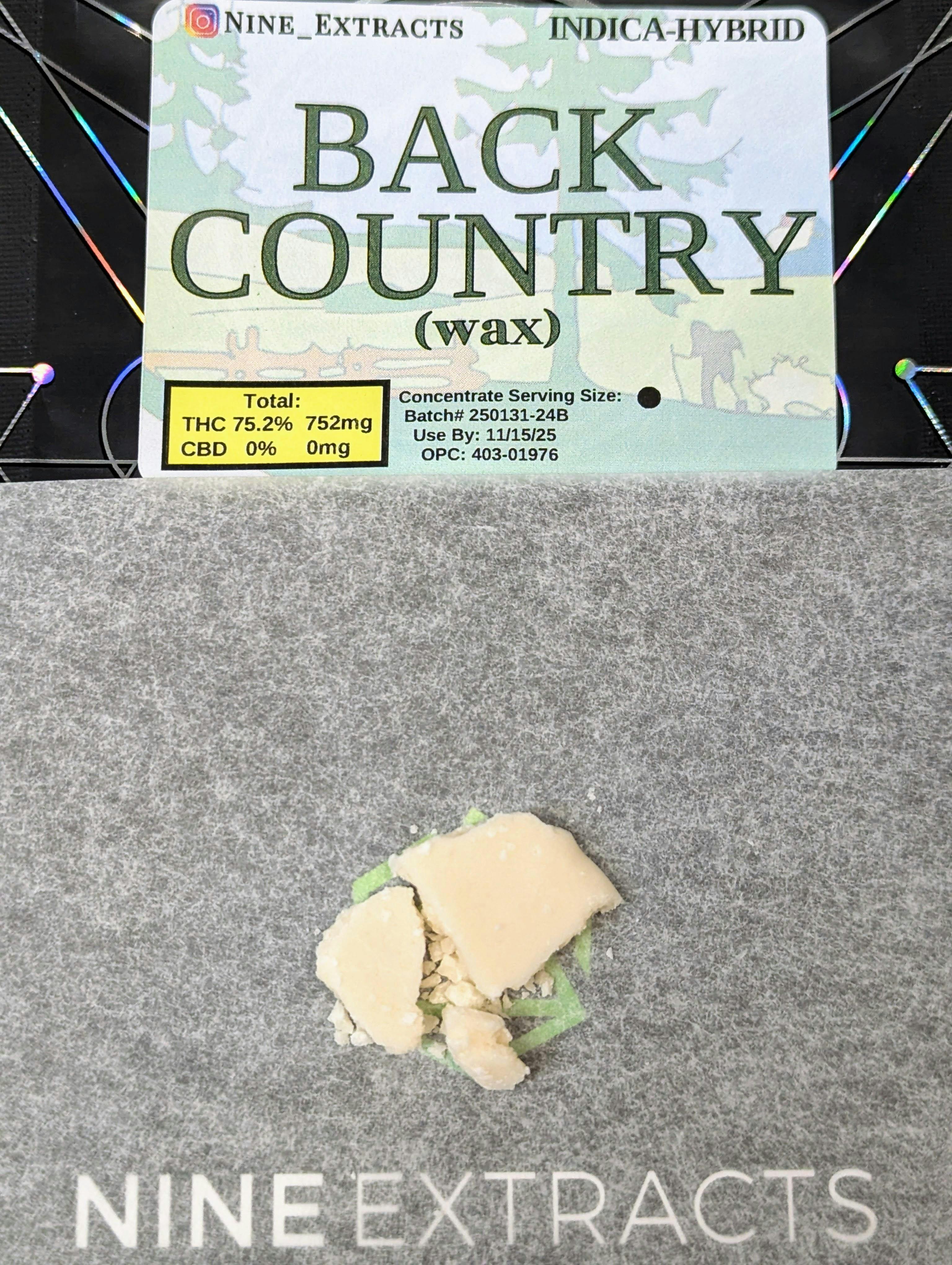 Nine Extracts Back Country