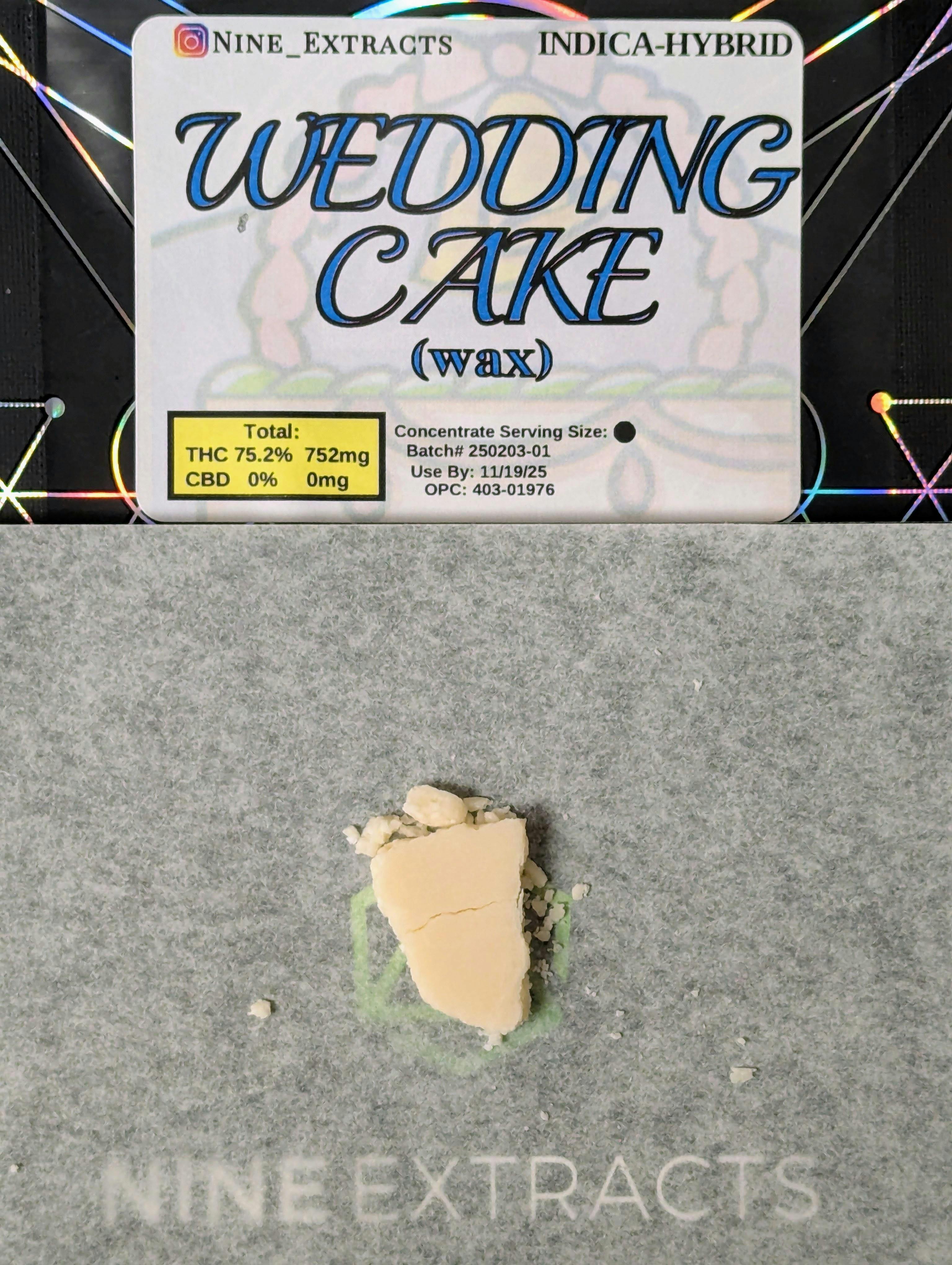 (MED)NINE EXTRACTS - WEDDING CAKE - WAX - 1G
